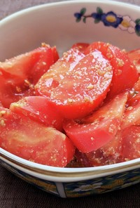 トマトのピリ辛サラダ