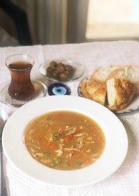 トルコ料理・チキンスープ