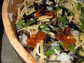鰻ちらし