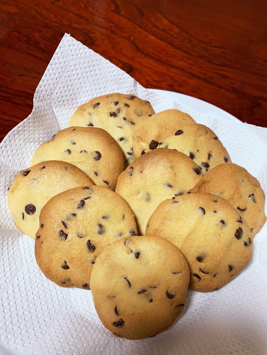 シンプルチョコチップクッキーの画像