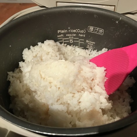 Steamed white rice