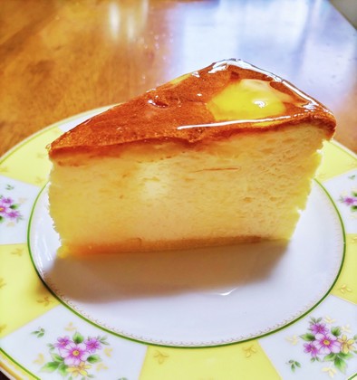 チーズケーキにはちみつレモン♡の写真