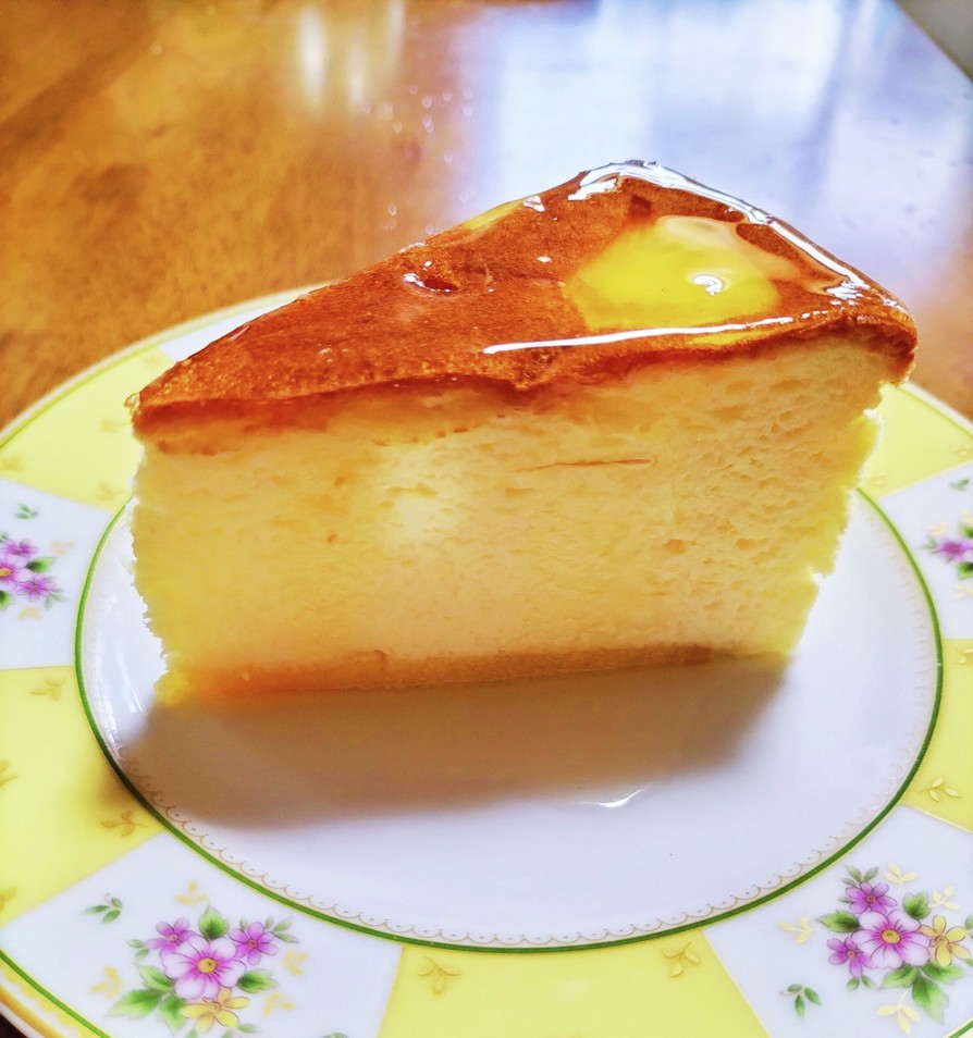 チーズケーキにはちみつレモン♡の画像