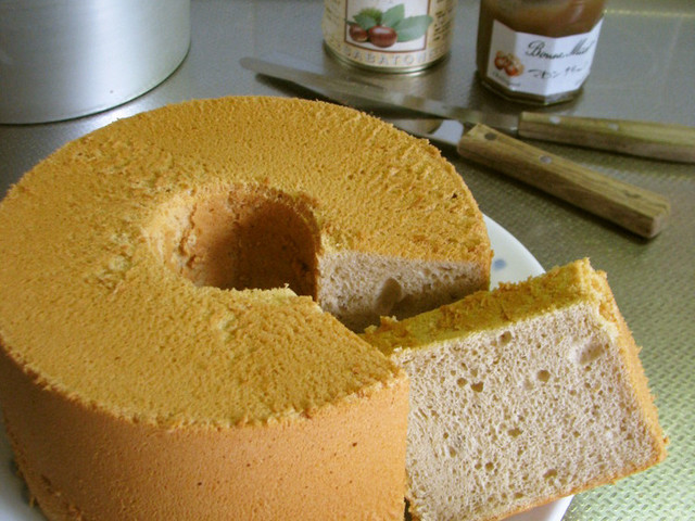 マロンのシフォンケーキ