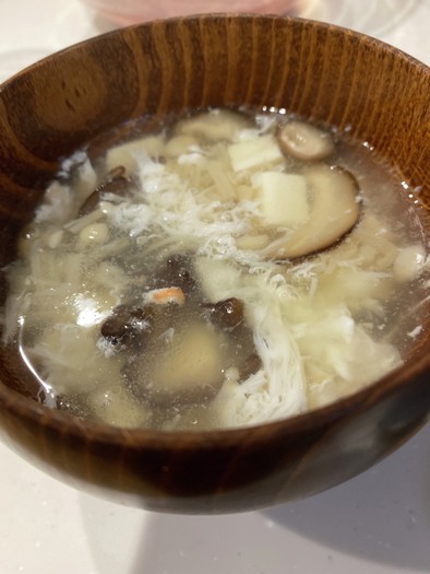 ずわい蟹のスープの写真