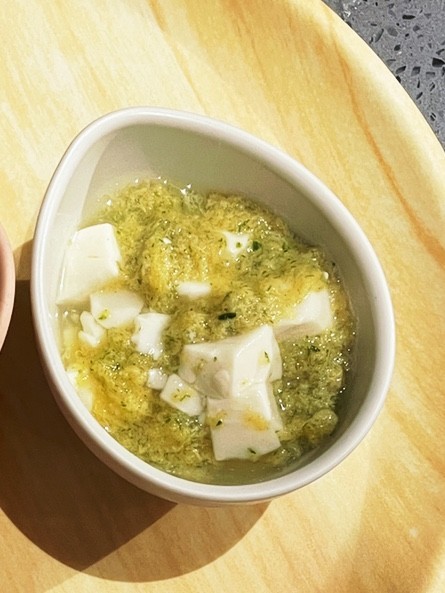 お豆腐とふわふわたまご　離乳食冷凍保存の画像