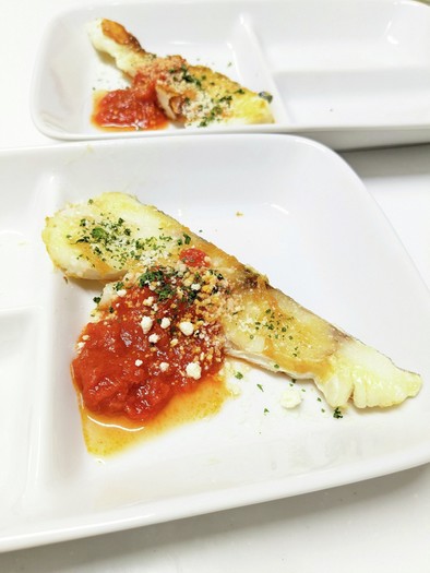 イタリアン焼き魚（鱈、鯛、赤魚等の白身魚の写真