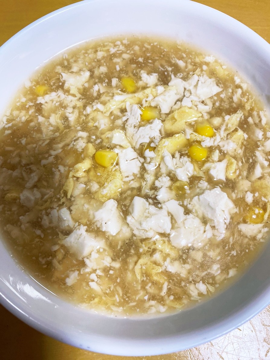 中華屋の中華かき卵スープの画像