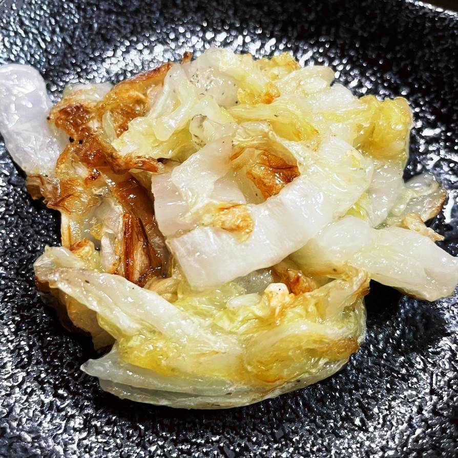 レタスorキャベツor白菜 の揚げ焼きの画像