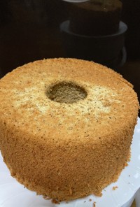 米粉の紅茶シフォンケーキ