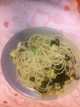 アボガド★納豆★パスタ