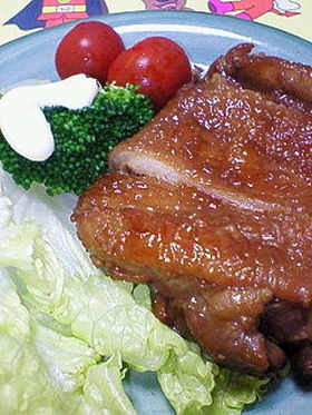 ♪鶏モモ肉の照り煮♪