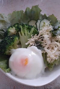 簡単★温たまグリーンサラダ