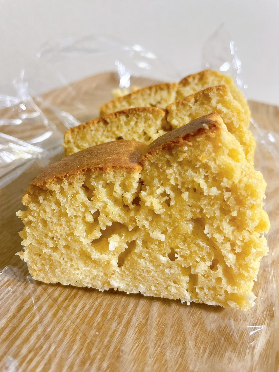 玄米粉の主食パウンドケーキ風の画像