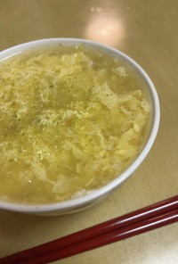 本葛粉で豆腐のけいらん餡かけスープ