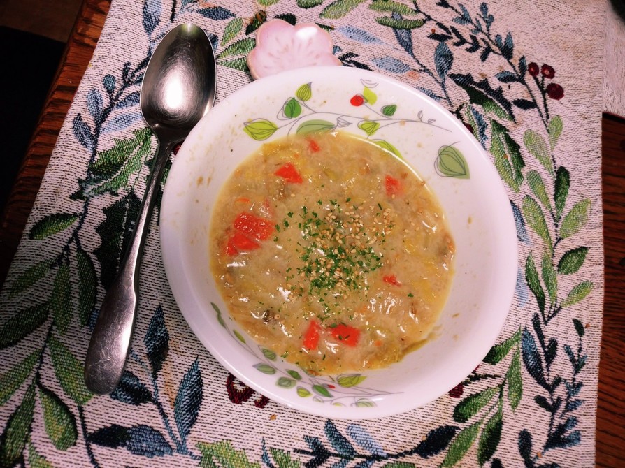 私の幸せスープ！ママタスクラムチャウダーの画像