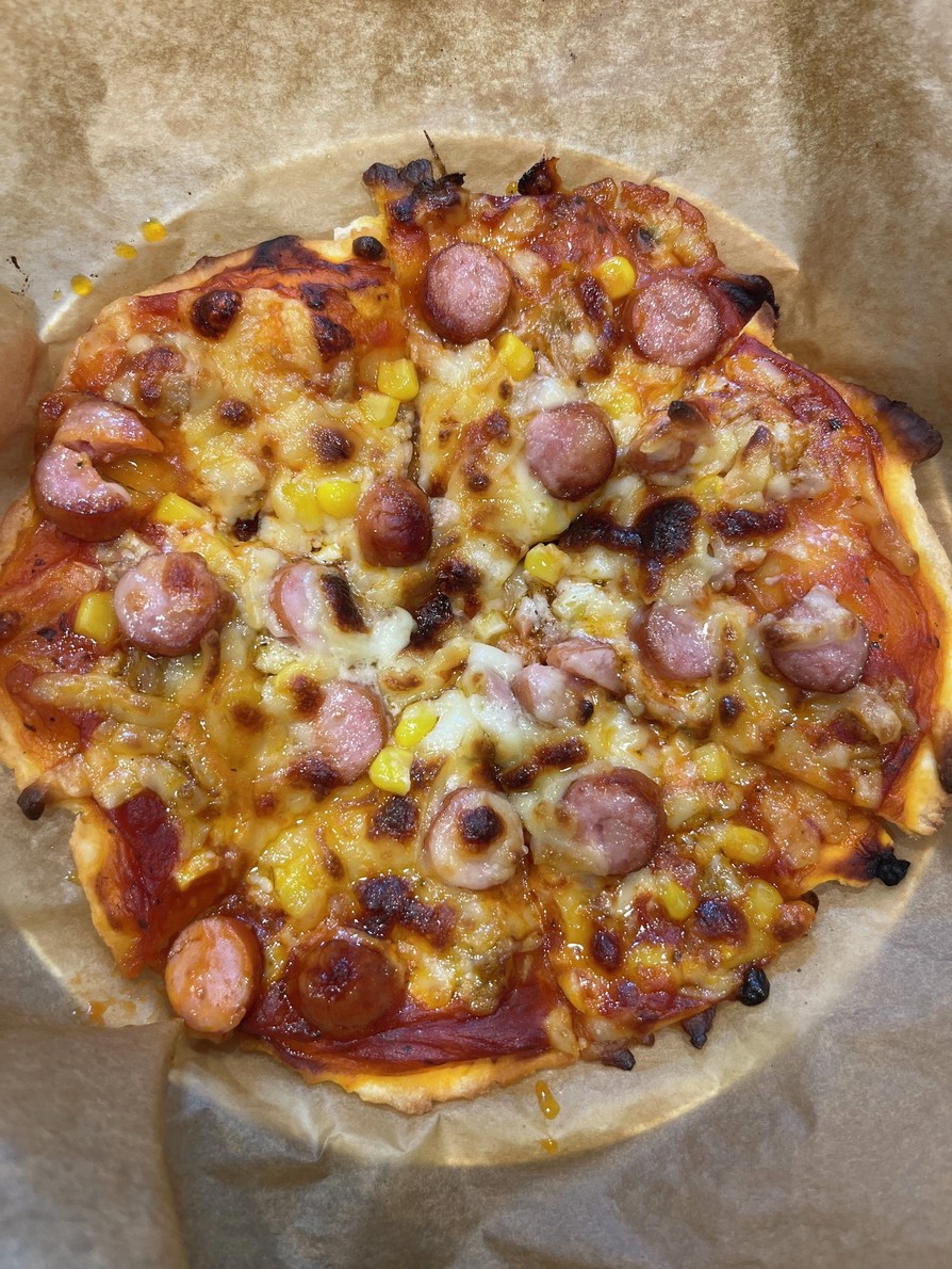 発酵いらずの簡単ピザの画像