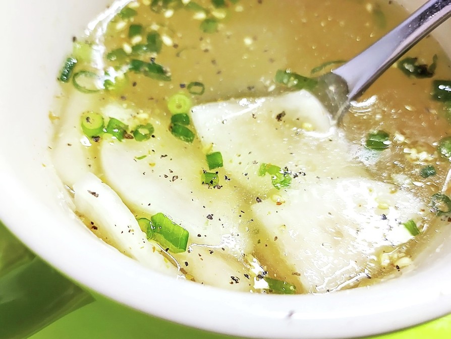 大根の乳酸漬けを使って 韓国風冷製スープの画像