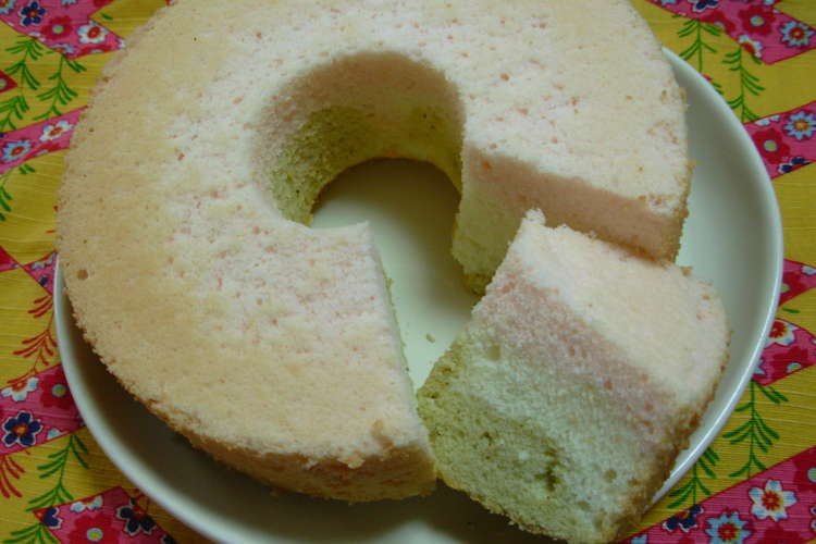 ひなまつりの三色シフォンケーキ レシピ 作り方 By ひろこｔｏはな クックパッド 簡単おいしいみんなのレシピが374万品