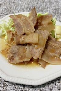 下味冷凍×ホットクック　豚の生姜焼き