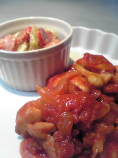 お弁当に～鶏肉と大豆のトマトソース煮～の画像