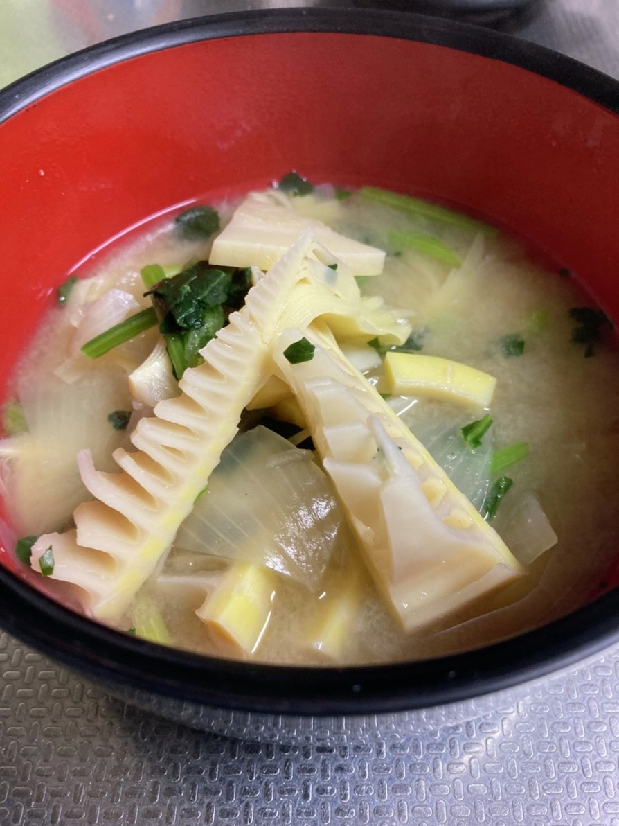 国産牛と味噌汁のレシピ