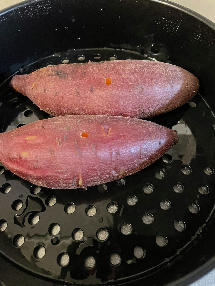 ホットクックで焼き芋・蒸し芋の画像