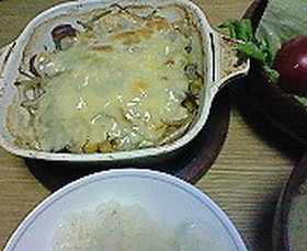 ☆もやしとまいたけのチーズ焼き☆