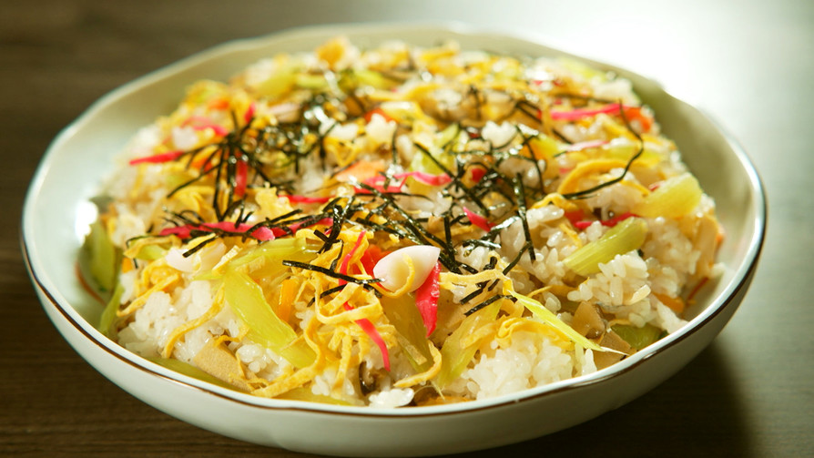 ハレの日ごはん♪ふきのバラ寿司【食遺産】の画像