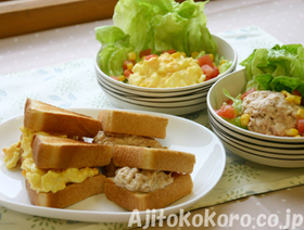 白だし タマゴサンド