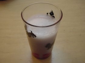 *小豆ミルク(豆乳)ドリンク*