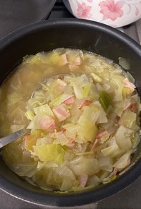 角切り野菜のコンソメスープ