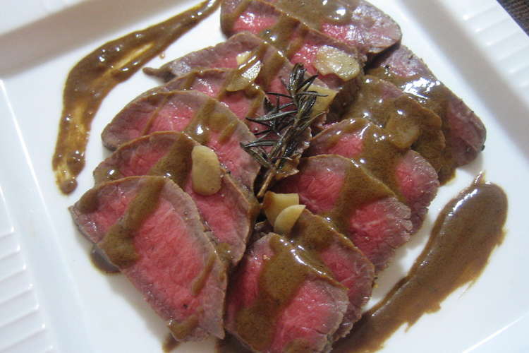 炊飯器で真空調理ローストビーフ たたき レシピ 作り方 By あぴたん クックパッド 簡単おいしいみんなのレシピが366万品