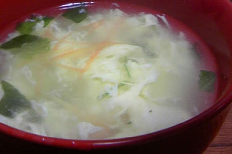 日本酒マジック 手抜きかき玉汁 レシピ 作り方 By いつの間にかママ笑 クックパッド 簡単おいしいみんなのレシピが355万品