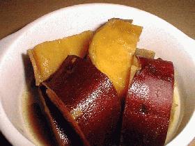 さつまいものおかず煮(活力鍋にて)