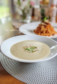 舞茸と根菜の和のポタージュスープ