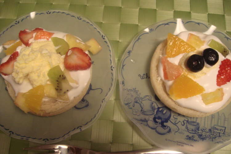 イングリッシュマフィンで簡単スイーツ レシピ 作り方 By Mimika10 クックパッド 簡単おいしいみんなのレシピが374万品