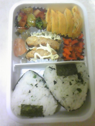 お弁当☆青梗菜とベーコンのオイスター炒めの写真