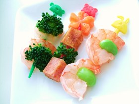お弁当に☆簡単ピックで彩りバランスおかず