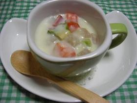 コロコロ大根のミルク煮
