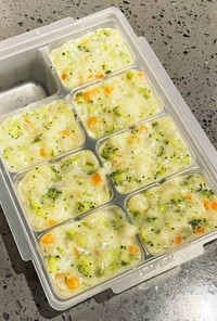たっぷり野菜シチュー　離乳食　冷凍保存