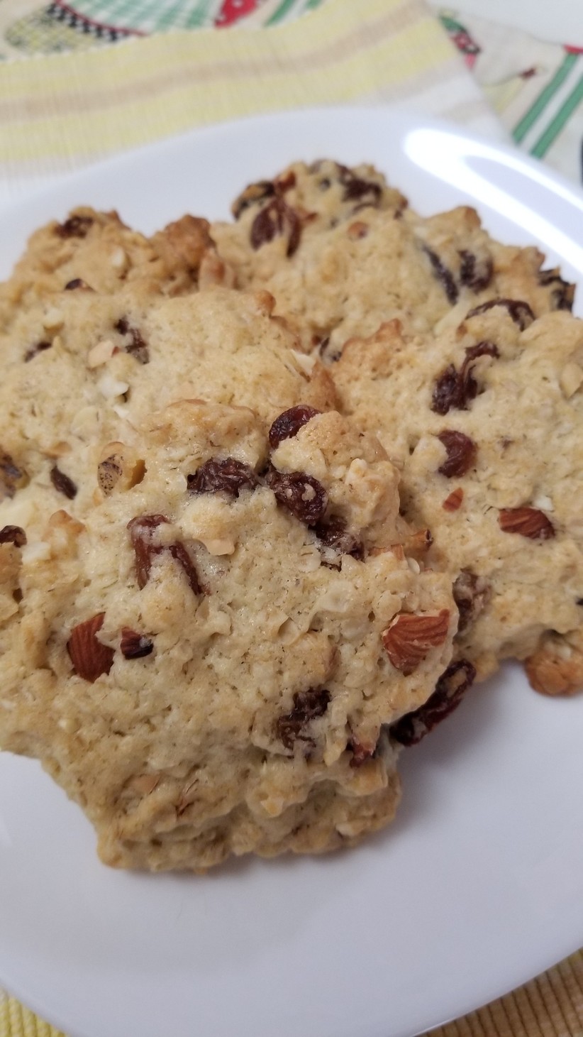 全粒オートミールクッキーのレシピ