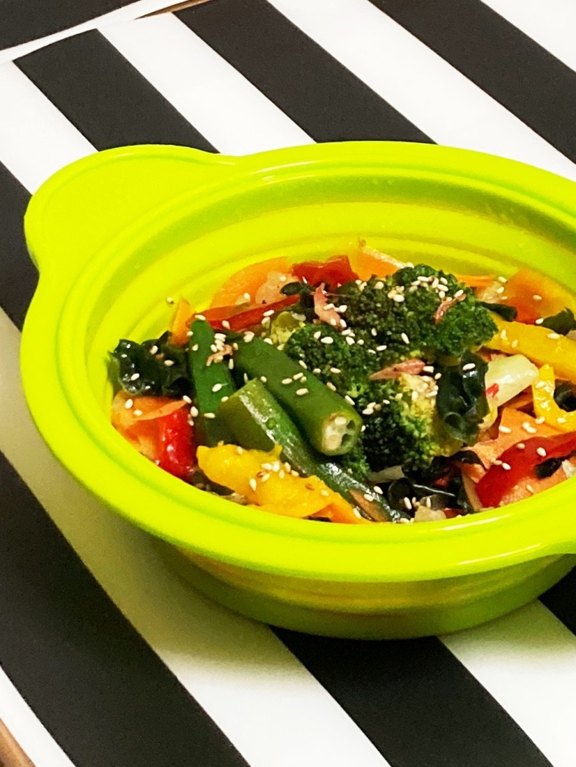 冷凍野菜&レンジで簡単サラダ わかめ入りの画像
