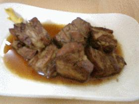 箸で切れるよ。柔らか角煮
