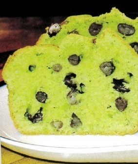 抹茶と小豆のパウンドケーキの画像