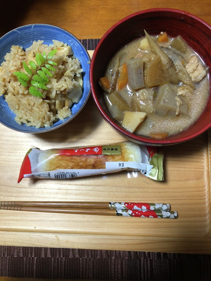 愛知県犬山市産筍の炊き込みご飯♪の画像