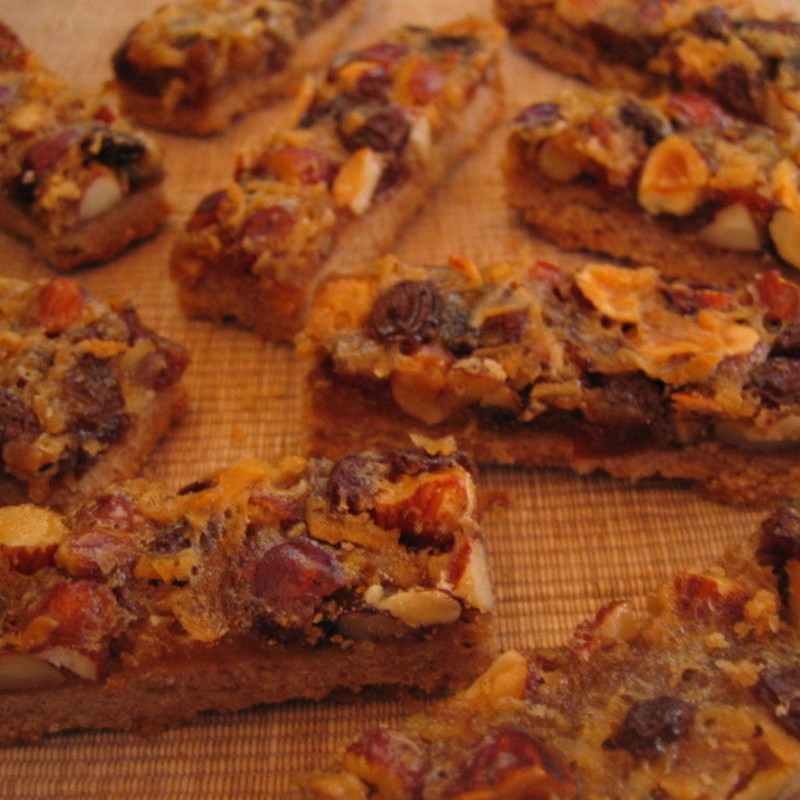 シリアルとナッツバーのレシピ