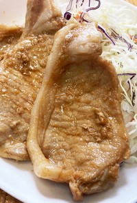 姜葱醤(ジャンツォンジャン)で生姜焼き