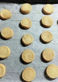【簡単】材料３つのクッキー