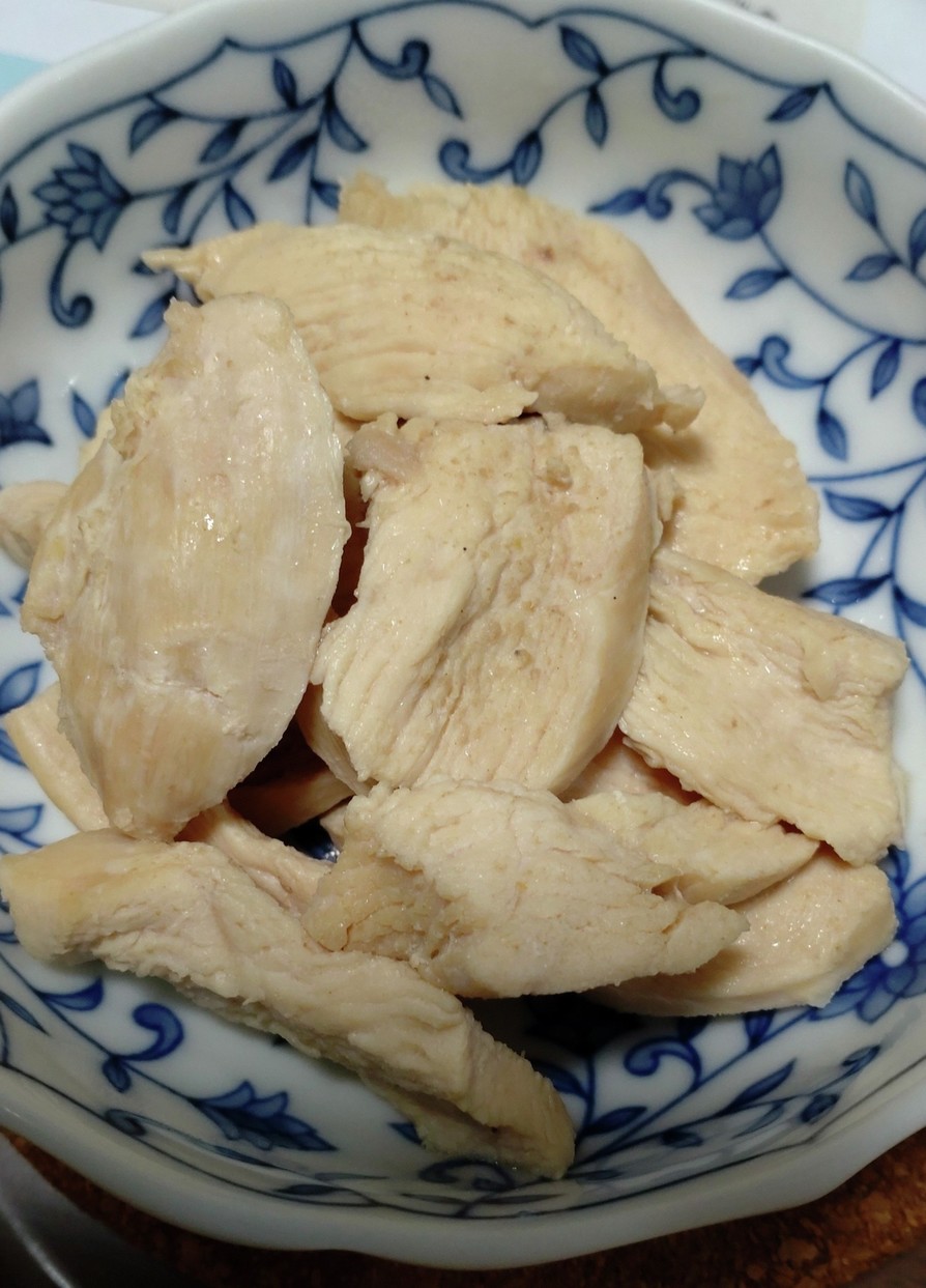 晩酌のあてに!鶏胸のアッサリ生姜煮の画像